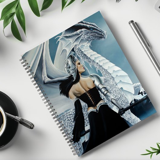 Winter Koningin Witte Draak Fantasie Planner
