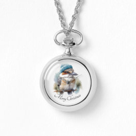 Winter Kookaburra Wensen, op maat Horloge