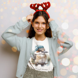 Winter Kookaburra Wensen, op maat T-shirt