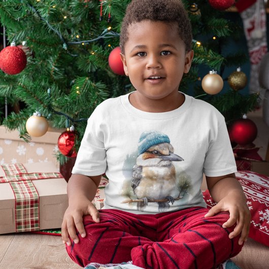 Winter Kookaburra Wensen, op maat T-shirt