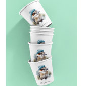 Winter Kookaburra Wishes, custom Papieren Bekers