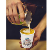 Winter Kookaburra Wishes, custom Papieren Bekers