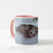 Winter - Korte zandspiering Mok (Voorkant links)