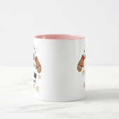 Winter Koude Handen Warm Hart, Kerstcadeau Mok (Midden)