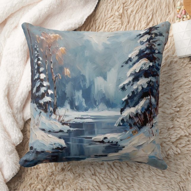 Winter Kussen (Deken)