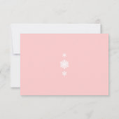 Winter Lace op Blush RSVP (Achterkant)