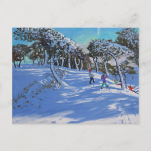 Winter Ladmanlow Derbyshire 2013 Briefkaart