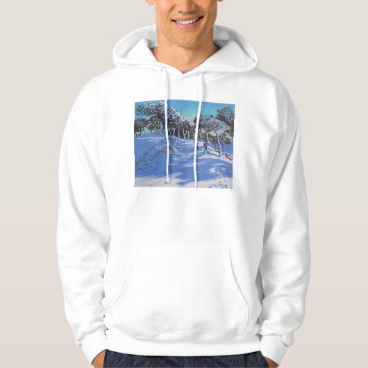 Winter Ladmanlow Derbyshire 2013 Hoodie (Voorkant)