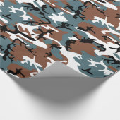Winter Lake Camo Cadeaupapier (Hoek)