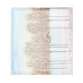 Winter Lake Getaway Notitieblok (Voorkant)