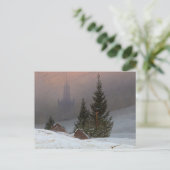 Winter Landscape, 1811, van Caspar David Friedrich Briefkaart (Staand voorkant)