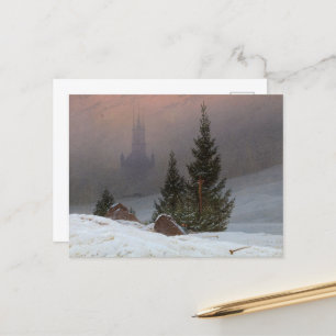 Winter Landscape, 1811, van Caspar David Friedrich Feestdagenkaart