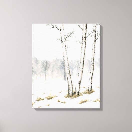 Winter Landscape Canvas afdrukken (Voorkant)
