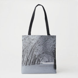 Winter Landscape Custom All-Over-Print Canvas tas