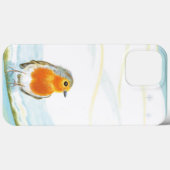 Winter Landscape en Red Robin Case-Mate iPhone Case (Achterkant (horizontaal))