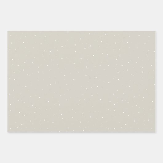 Winter Landscape Forest Moon Inpakpapier Vel (Voorkant 2)