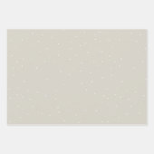 Winter Landscape Forest Moon Kerstfeestdag Inpakpapier Vel (Voorkant 2)