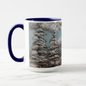 Winter Landscape-koffiebeker Mok (Links)