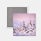 Winter Landscape Magnet (Voorkant / Achterkant)