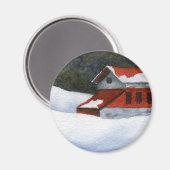 Winter Landscape Magnet (Voorkant / Achterkant)