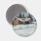 Winter Landscape Magnet (Voorkant / Achterkant)
