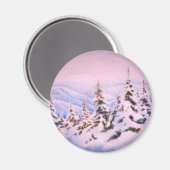 Winter Landscape Magnet (Voorkant / Achterkant)