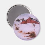 Winter Landscape Magnet (Voorkant / Achterkant)