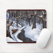 Winter Landscape Mousepad Muismat (Met muis)