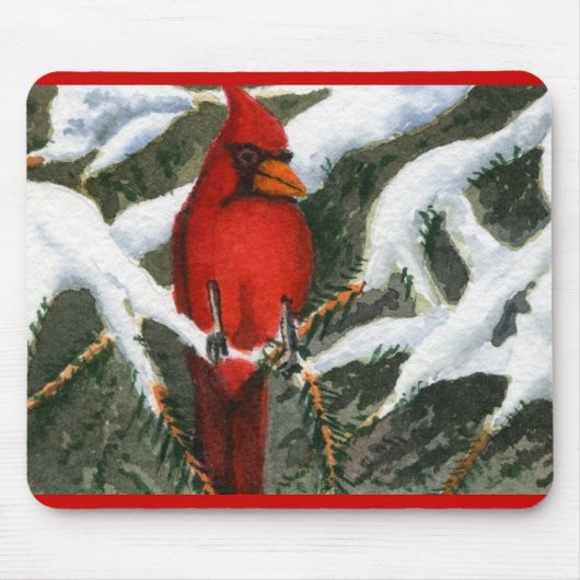 Winter Landscape Mousepad Muismat (Voorkant)