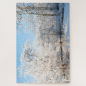 Winter Landscape Photo, 1014 Jigsaw Puzzle Legpuzzel (Verticaal)