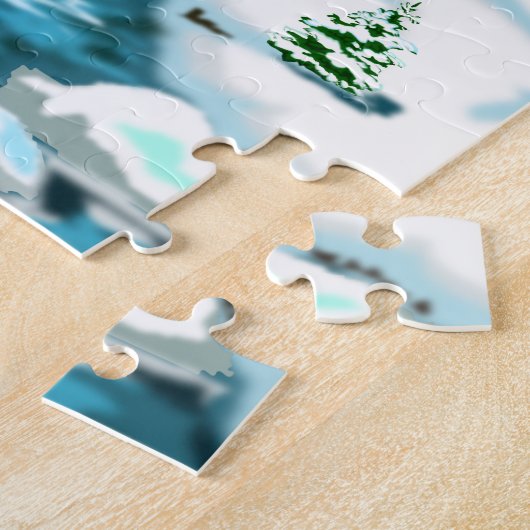Winter Landscape Puzzle Legpuzzel (Zijkant)