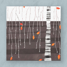 Winter Landscape Tree Art Canvas Afdruk