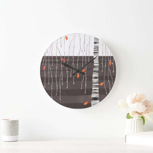 Winter Landscape Tree Art Grote Klok (Huis)