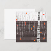 Winter Landscape Tree Art Kaart (Voorkant / Achterkant)