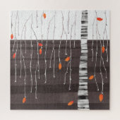 Winter Landscape Tree Art Legpuzzel (Verticaal)