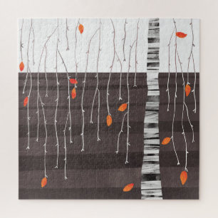 Winter Landscape Tree Art Legpuzzel