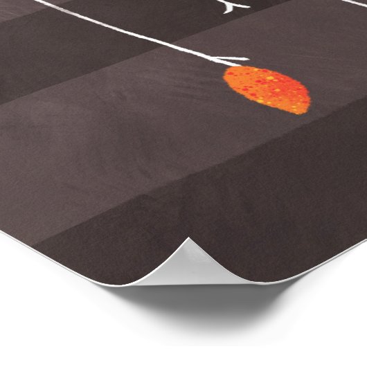 Winter Landscape Tree Art Poster (Hoek)