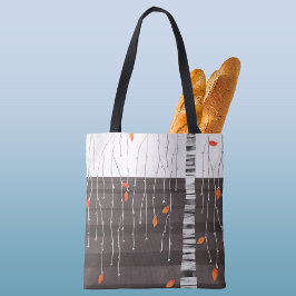 Winter Landscape Tree Art Tote Bag