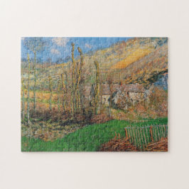 Winter Landscape Valley of Falaise Monet Fine Art Legpuzzel