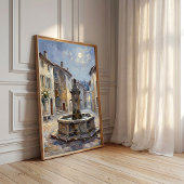 Winter Landschap Canvas Kunst Poster