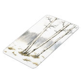 Winter Landschap Flexi Magnet Magneet (Linkerzijde)