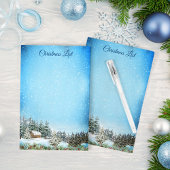 Winter landschap Kerstvakantie Post-it® Notes