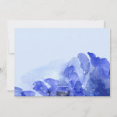 Winter Lantern-uitnodiging Kaart (Achterkant)