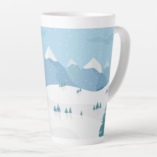 Winter Latte Mok (Rechterhoek)