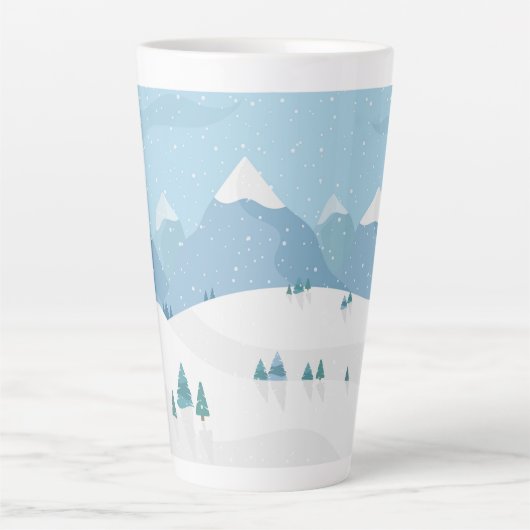Winter Latte Mok (Voorkant)