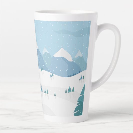 Winter Latte Mok (Rechts)