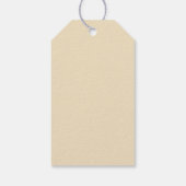 Winter Laurel | Gepersonaliseerde pretkerst Cadeaulabel (Achterkant)