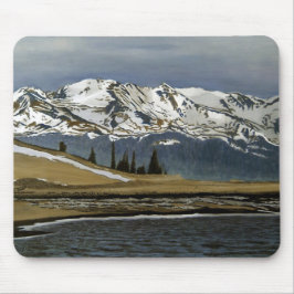 Winter Leadville Colorado Berglandschap Muismat