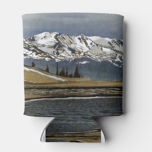 Winter Leadville Colorado — Landschap Blikjeskoeler (Achterkant)