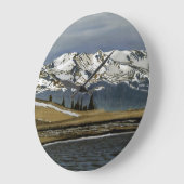 Winter Leadville Colorado — Landschap Grote Klok (Hoek)